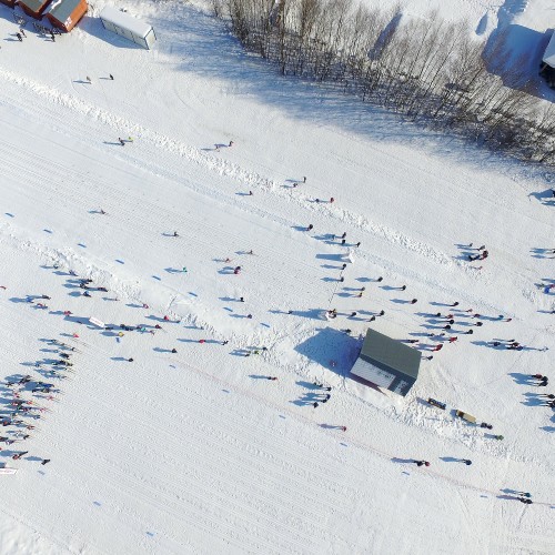 XXXI Bieszczadzki Bieg Lotników- dzień I (dron) 